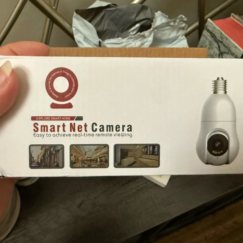 White Lightbulb Camera